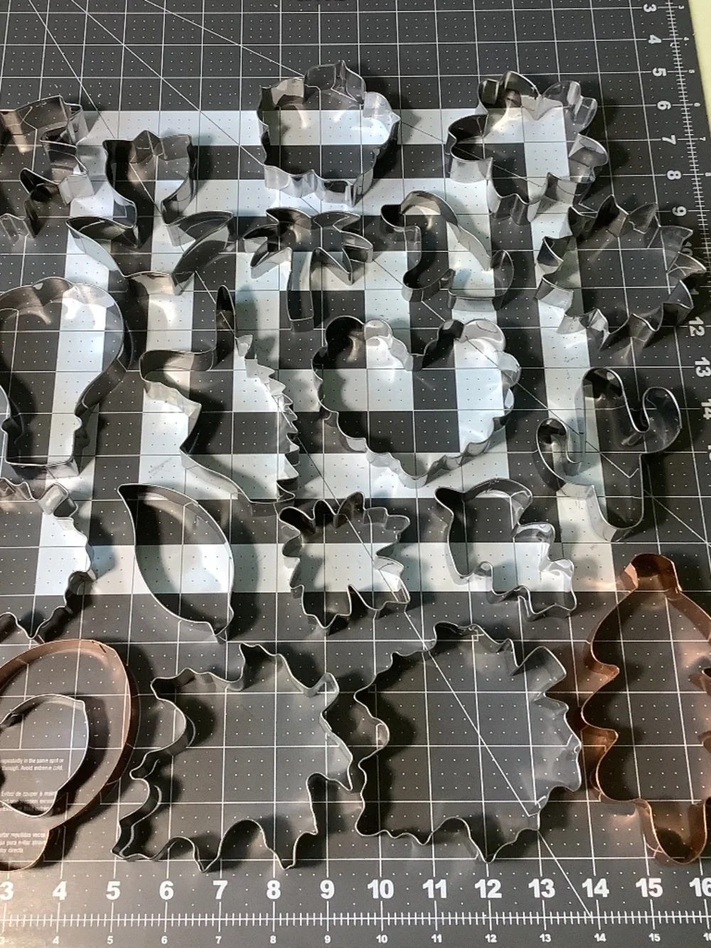 Cookie Cutters Set, Metal, 20 pcs